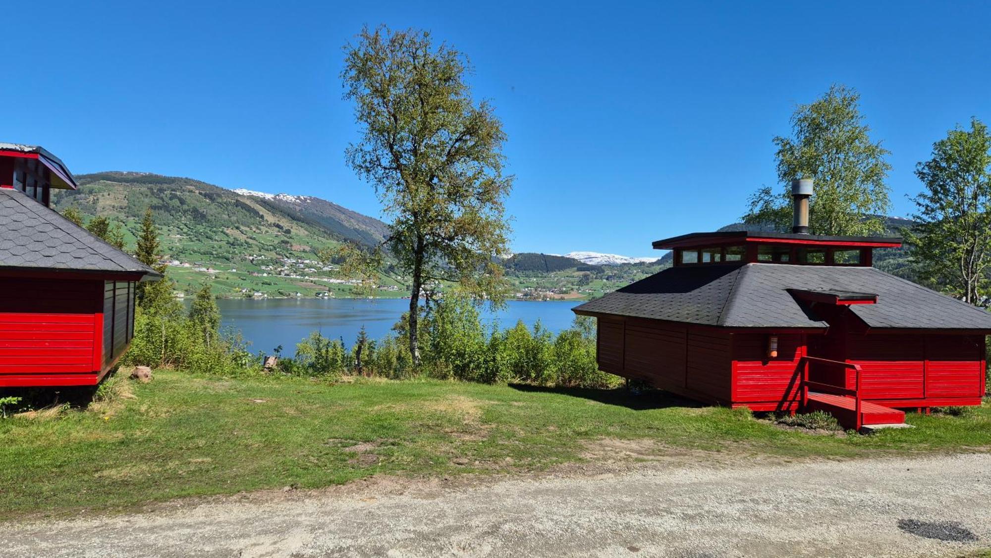 Kvamshaugen Hytter Luster Exteriör bild